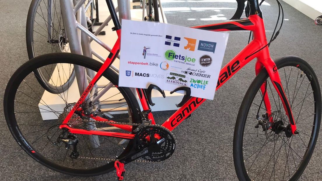 De racefiets van Daan
