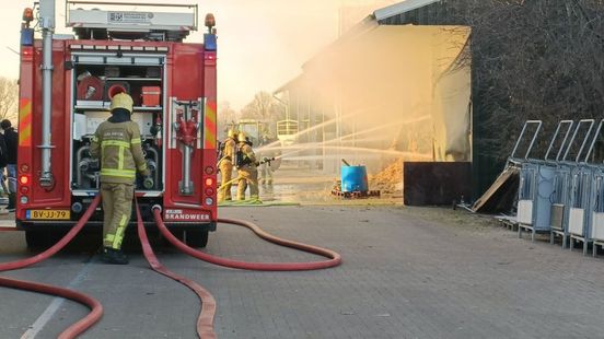 Kalveren dood bij schuurbrand in Aalten