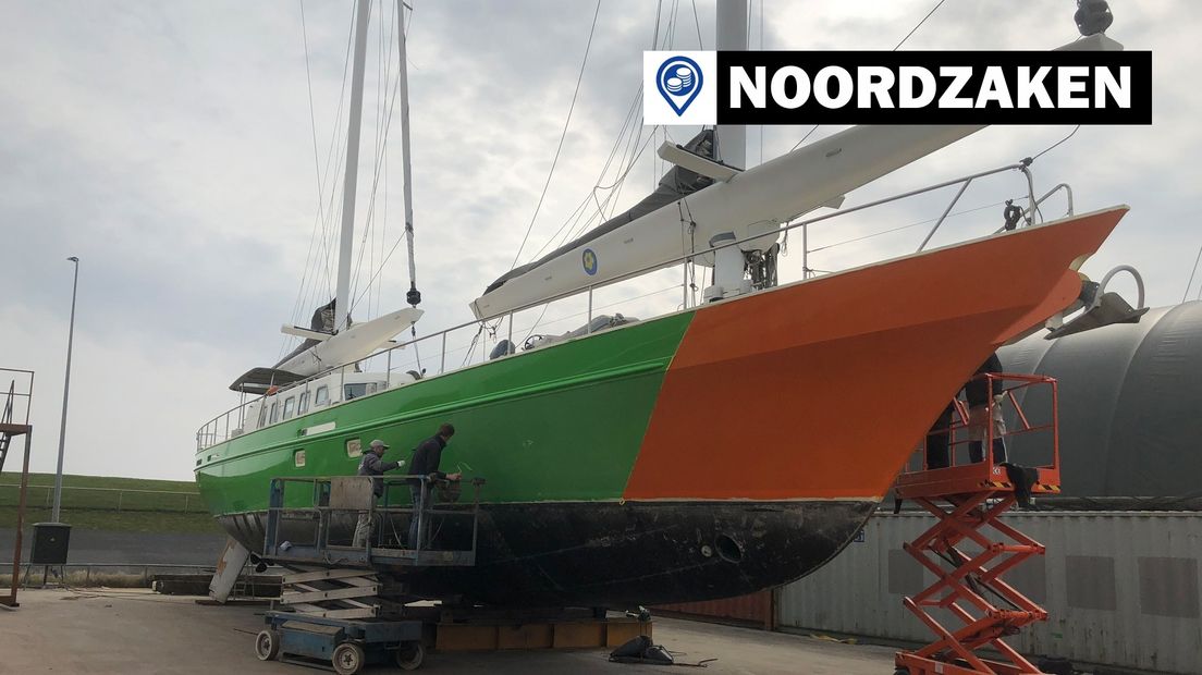 De Ecolution, het schip van de overleden astronaut Wubbo Ockels vaart binnenkort ook op waterstof
