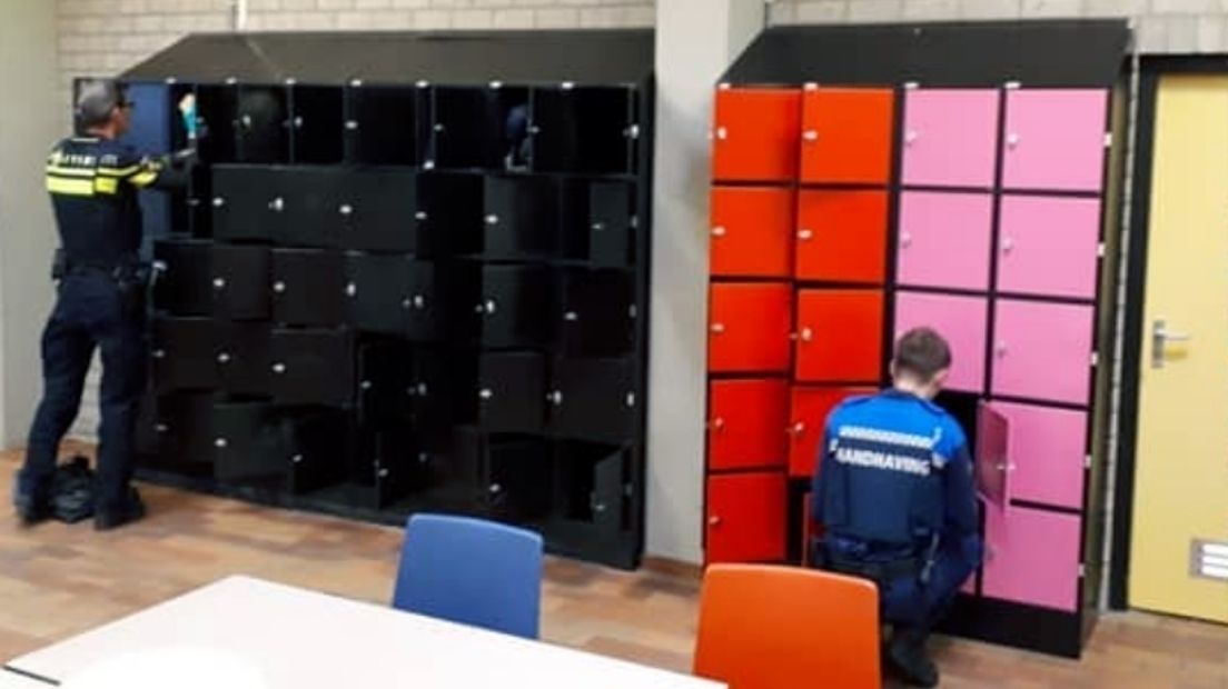 Illegaal vuurwerk gevonden in kluisje van scholier