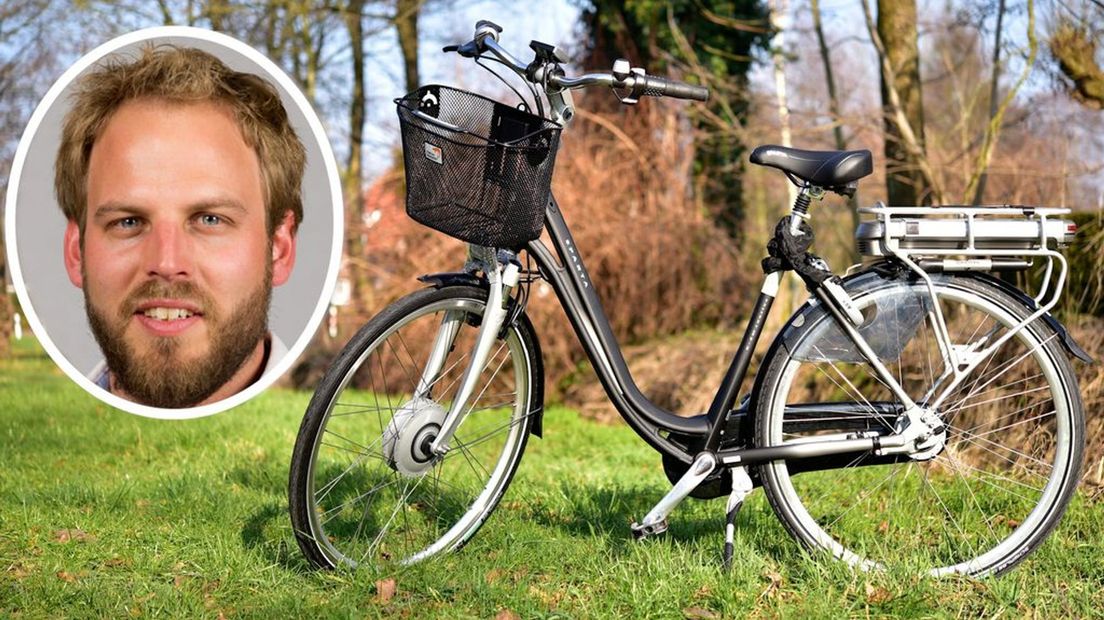Fietsen met drank op met een e-bike is niet verstandig, zegt Stella Fietsen. Inzet: Johan Makaske.