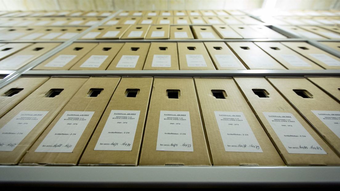Het gaat in totaal om 3 kilometer aan archiefstukken.