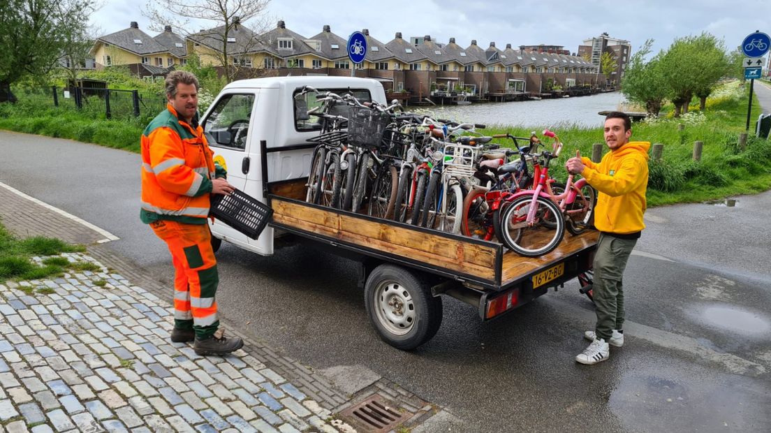 Ruim honderd kinderfietsen ingezameld bij stadsboerderijen