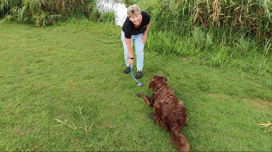 Ook Sonja geniet van het leven in Ypenburg