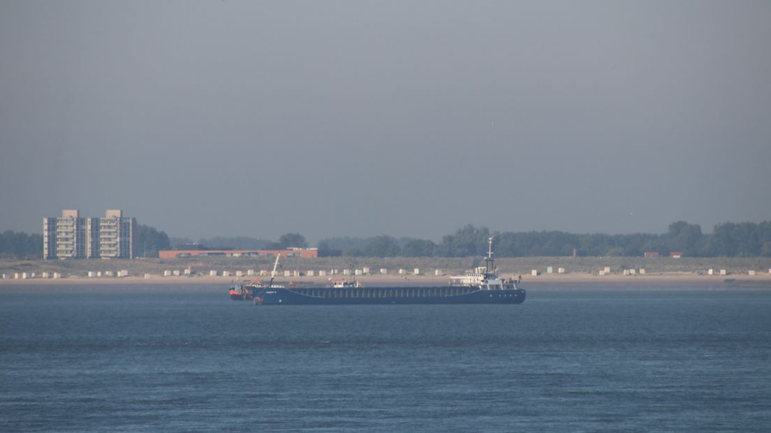 Twee schepen in aanvaring op Westerschelde