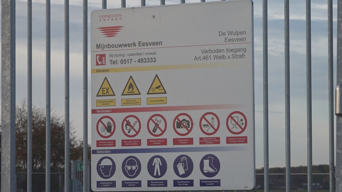 Gaswinlocatie van Vermilion in Eesveen