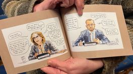 Zeventig tekeningen van de gasverhoren gebundeld: 'Niet iedereen verdiende een tekening in kleur’
