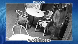 Inbreker sluipt op sokken door huis