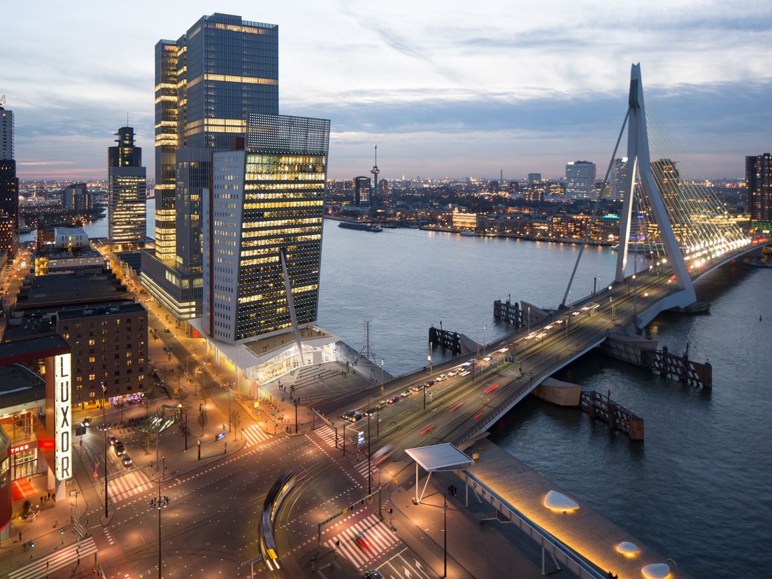 Het kantoor van KPN op de Kop van Zuid