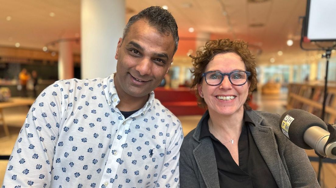 Kamal Tewarie en Sonja Pennings