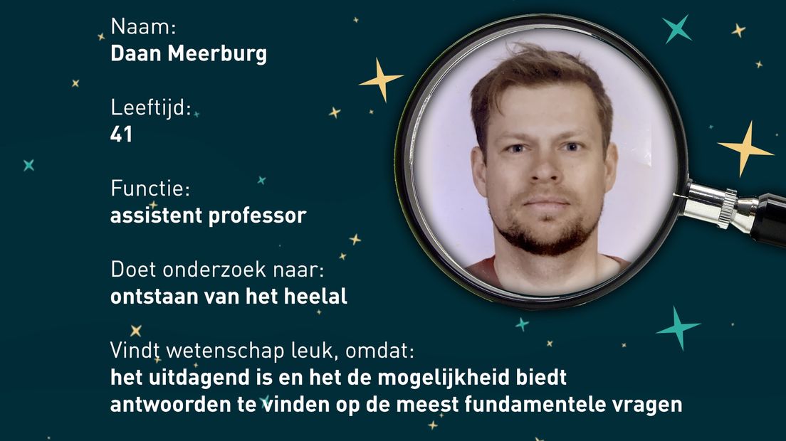 Daan Meerburg van de RUG