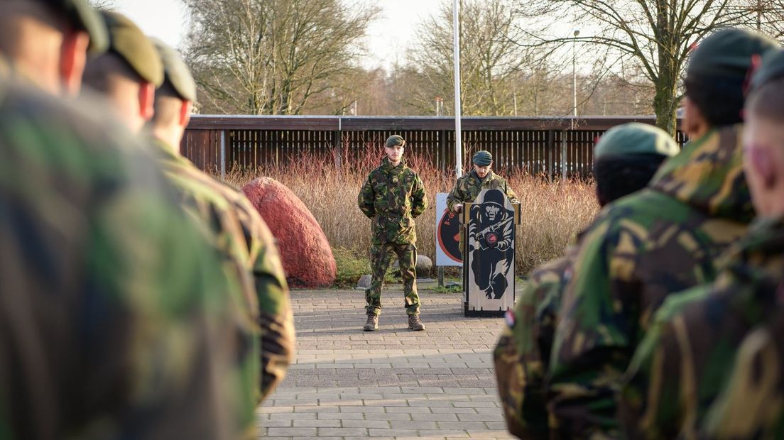 Korporaal Jordi wordt door Defensie in het zonnetje gezet