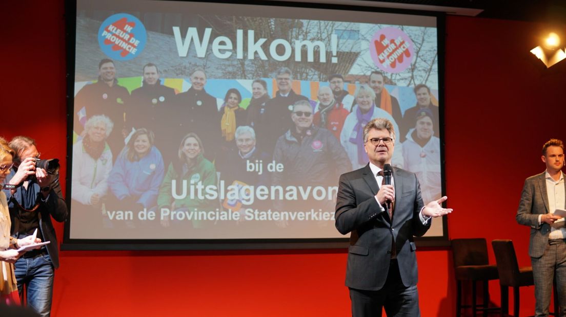 Commissaris van de Koning Hans Oosters.