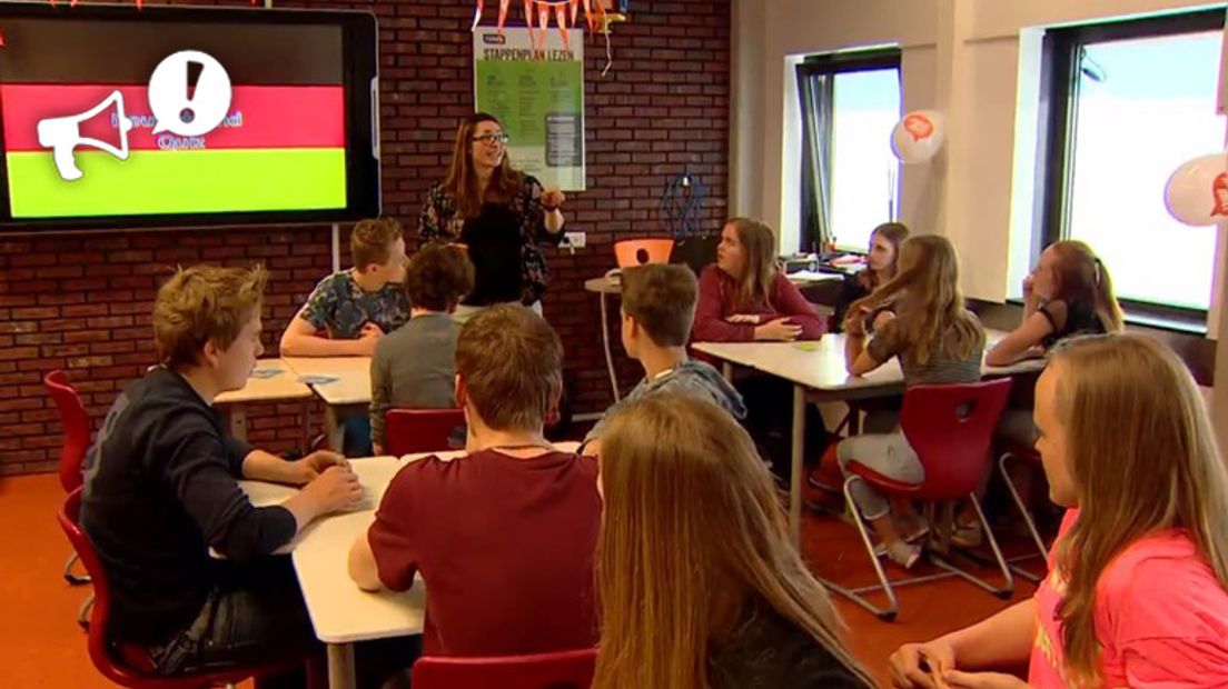 Moet Duits een verplicht vak worden op de basisschool? (Rechten: archief RTV Drenthe)