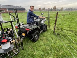 Pilot wolfwerende rasters van start gegaan