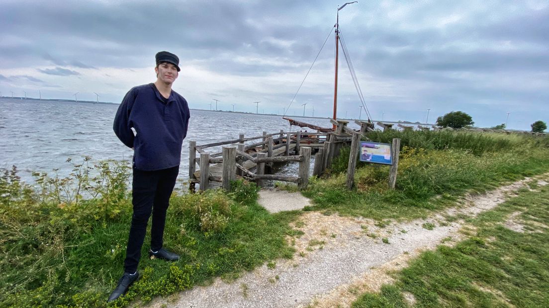 Jamai Koelewijn is een van de acteurs en speelt palingsmokkelaar Ariean