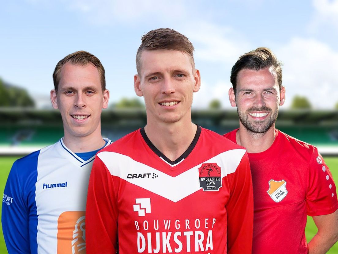 Mar leafst fiif ploegen kinne noch kampioen wurde yn de earste klasse amateurfuotbal