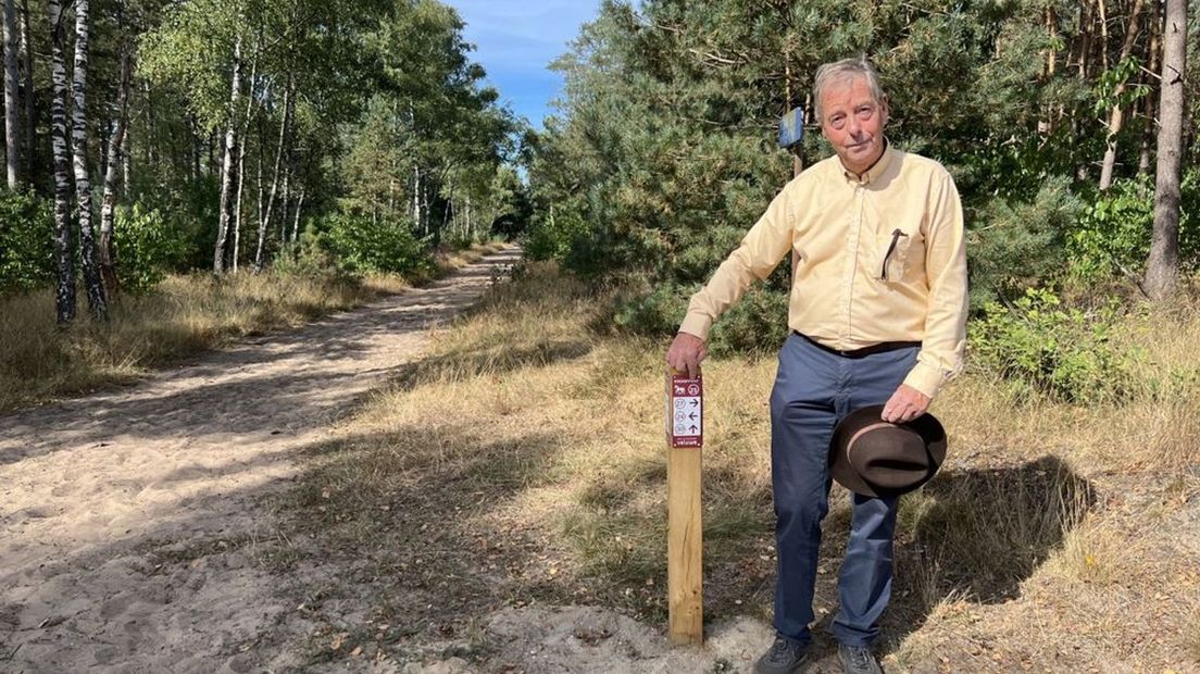 Jaap van den Ende zet zich in voor behoud van zijn geliefde ruiterpaden.