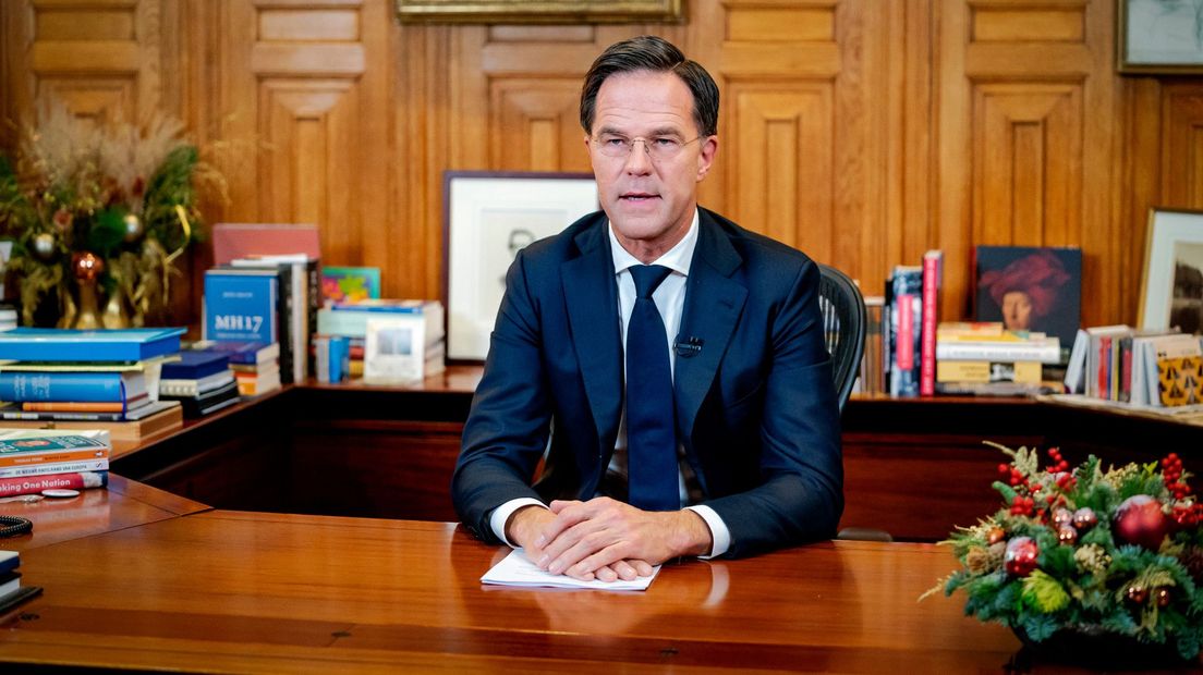 Mark Rutte in het Torentje