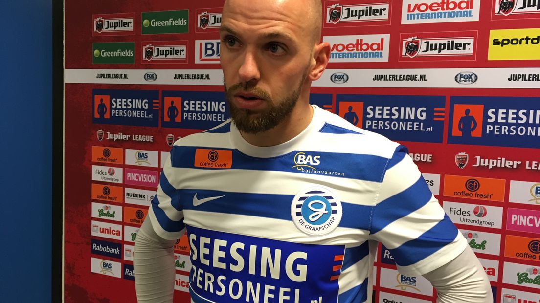 Bryan Smeets baalt nog steeds van puntenverlies in Volendam