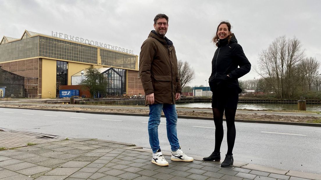 Makers Michiel Verheugd en Wendy Veerhuis zijn gek op het Werkspoorkwartier