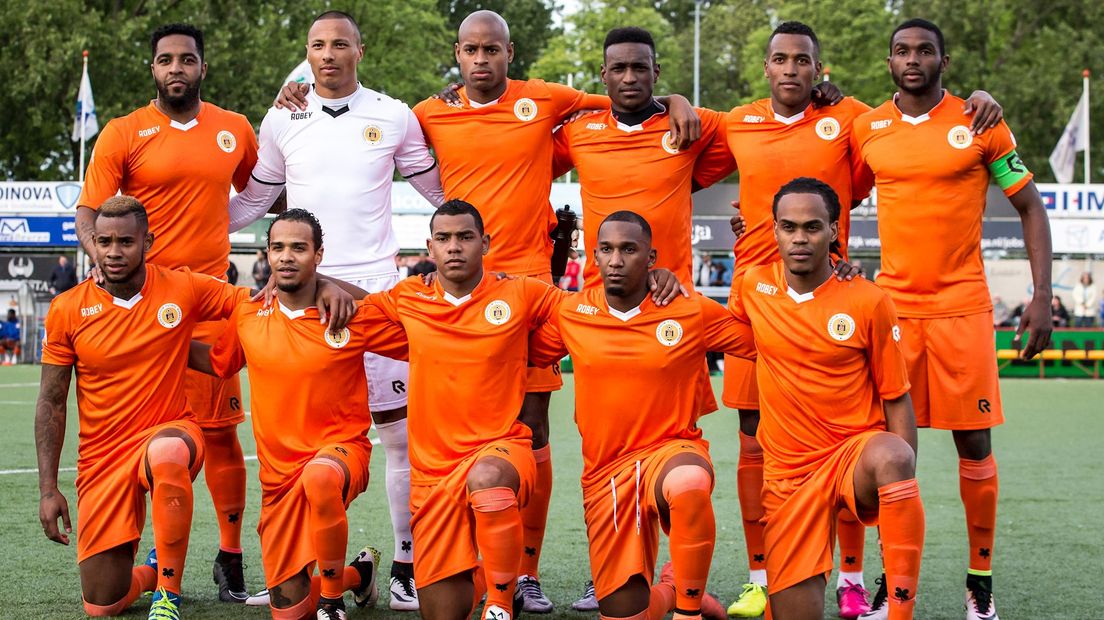 Het nationale elftal van Curacao