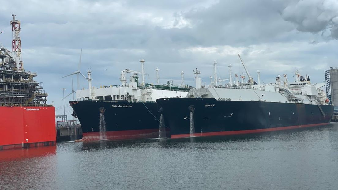 Beelden van de nieuwe terminals