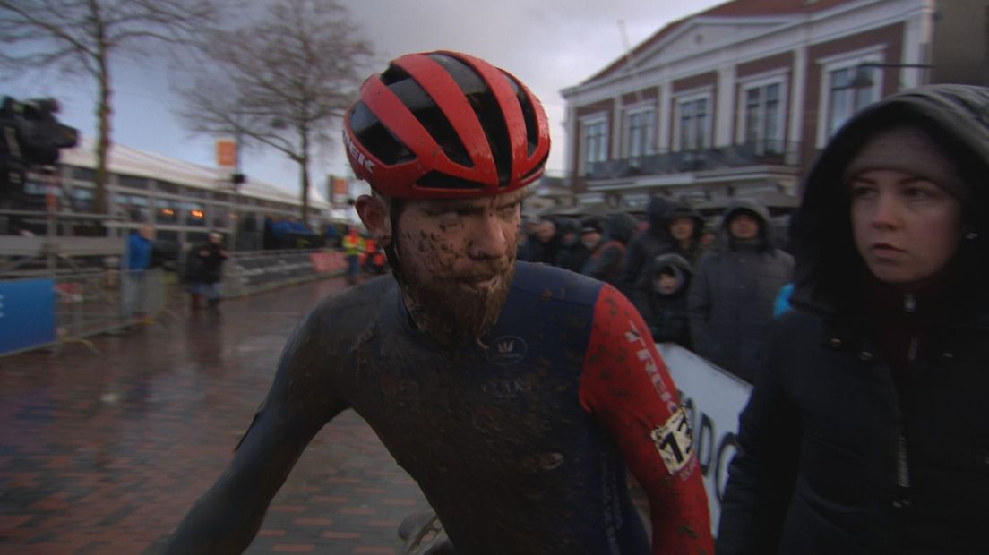 Joris Nieuwenhuis na afloop van het NK.