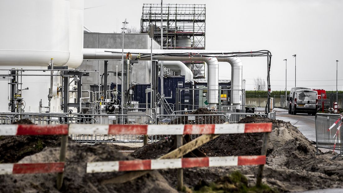 De stikstoffabriek bij Zuidbroek