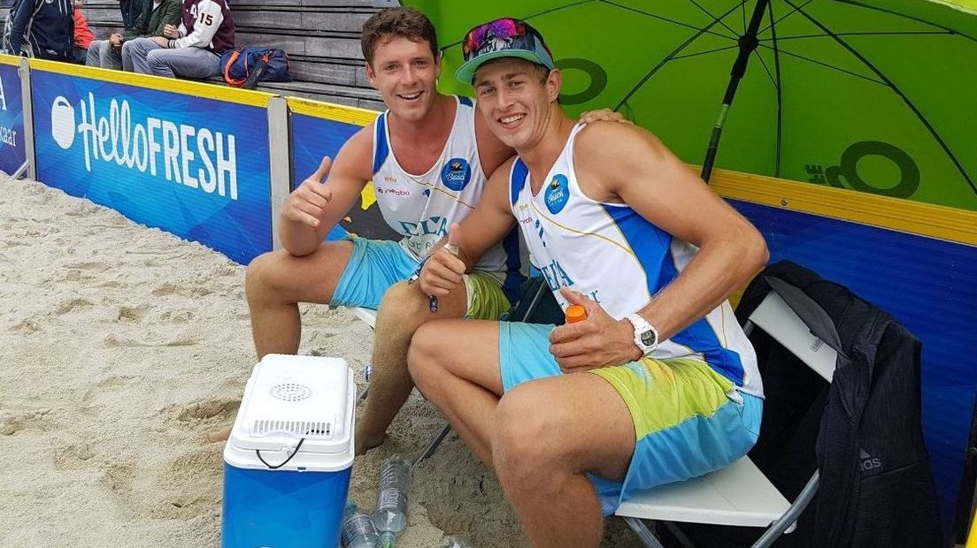 Drik Boehlé (links) en Steven van de Velde
