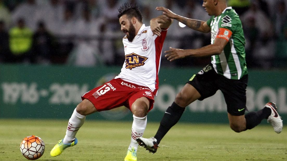 Huracan-speler Jose San Roman