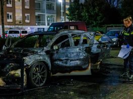 Geparkeerde auto in Vlaardingen brandt uit | Drugsuithalers (21 en 22 jaar) opgepakt bij containerterminal