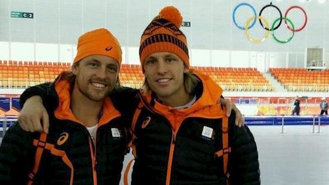 Michel en Ronald Mulder in Sotsji