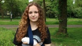 Maria verloor een vinger bij huldiging van 'haar' Feyenoord