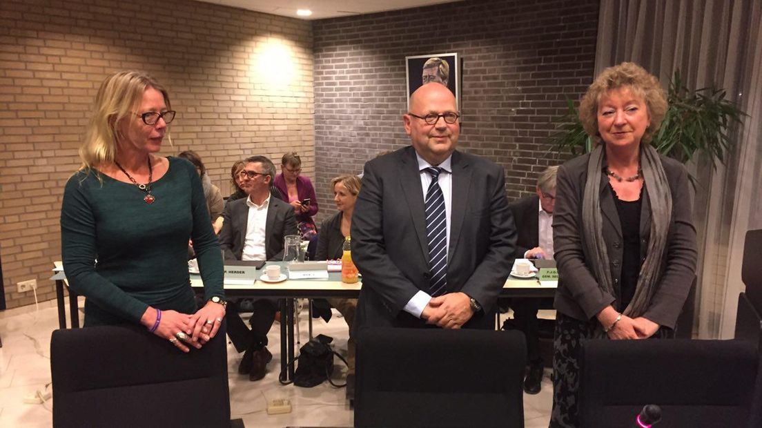 Lian Veenstra (SP) blijft zitten, Jaap Borg (VVD) en Thea van der Veen (PvdA) zijn nieuw