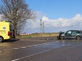112 nieuws: Gewonden bij ongeluk op N760 bij Grafhorst