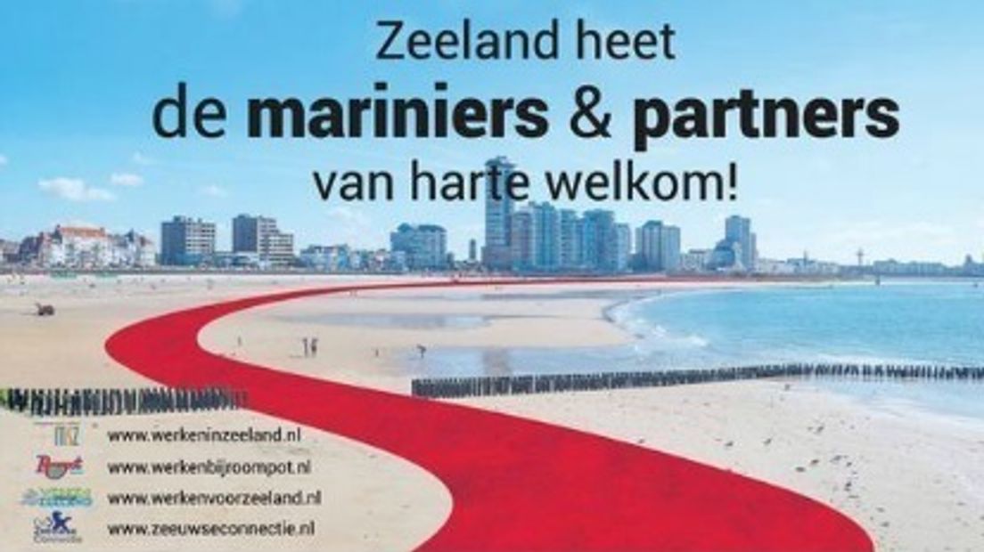 Advertentie: mariniers welkom