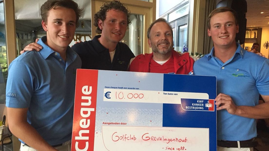 Golfers Grevelingenhout halen tienduizend euro op voor KWF