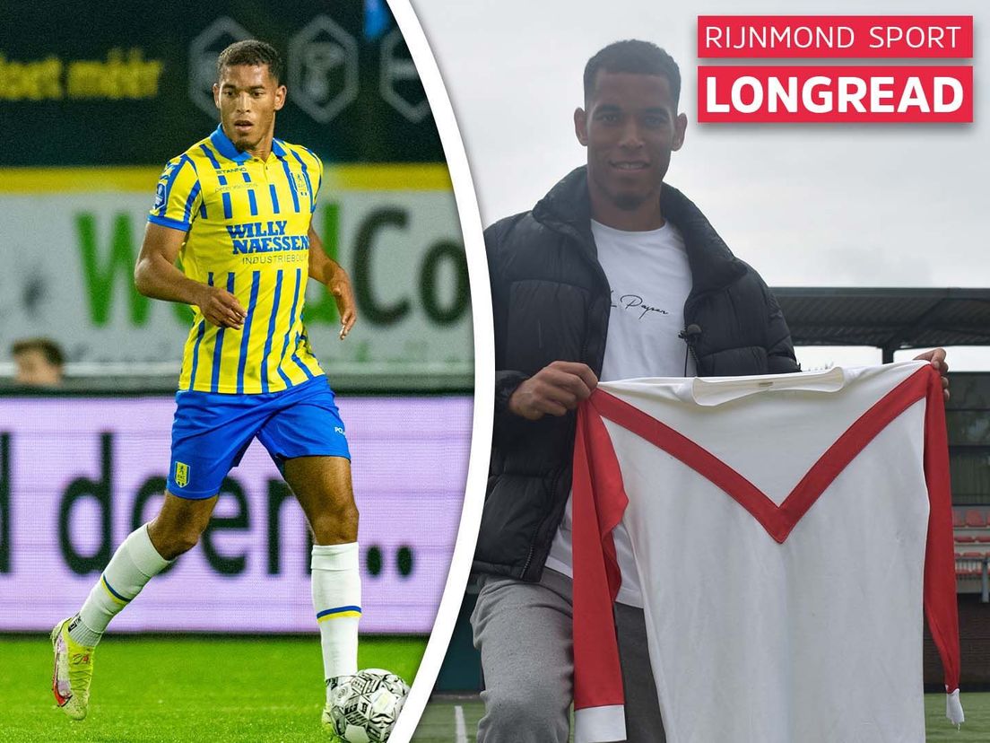 Rotterdammer en RKCverdediger Juriën Gaari werd pas als 24jarige prof