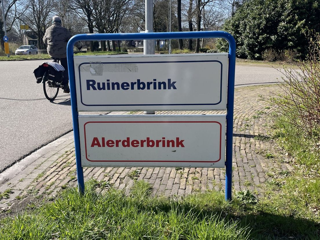 De Ruinerbrink en de Alerderbrink in de Emmer wijk Bargeres
