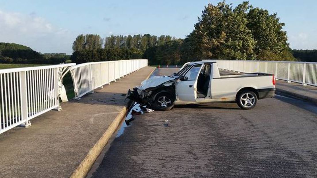 Het had niet veel gescheeld of de automobilist was op de A58 gestort