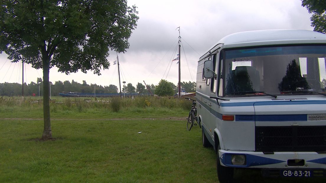 Uitzicht op het kanaal