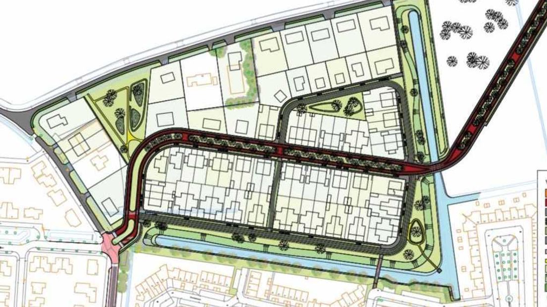 Nieuwe woonwijk Claverveld in Vlissingen