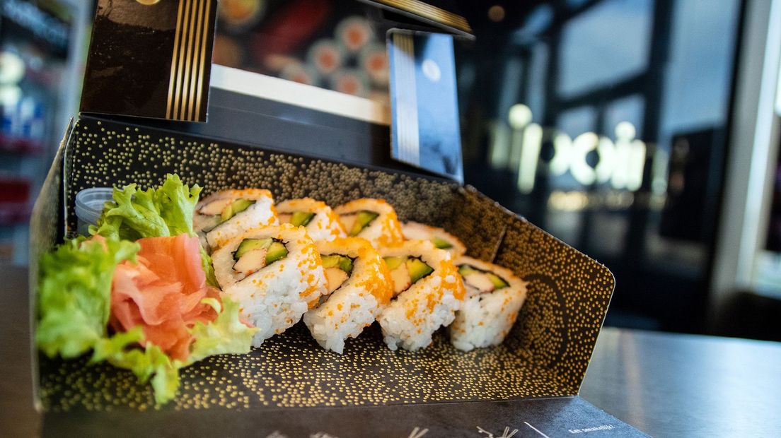 Een bestelling bij SushiPoint in Alphen