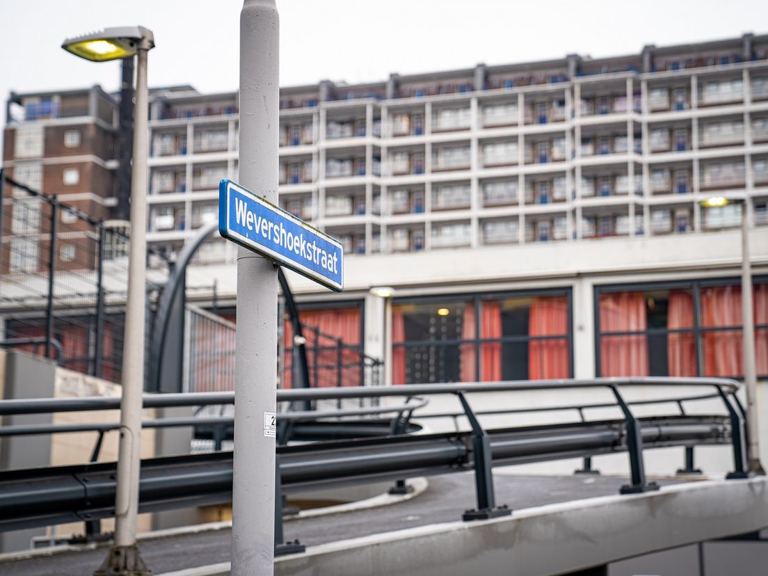 Het arbeidsmigrantenhotel staat aan de Wevershoekstraat