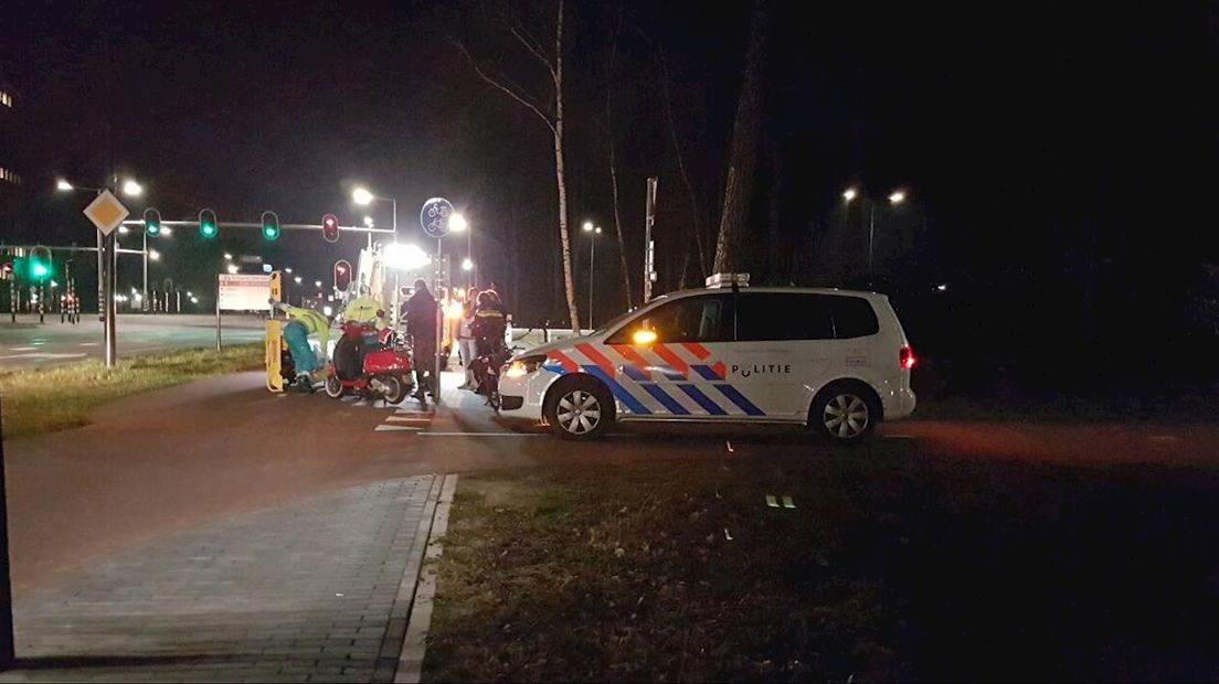 Scooterrijder in Enschede gewond