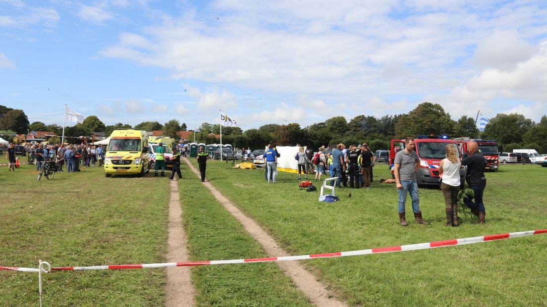 Hulpdiensten bij Burghse Dag na incident met paarden