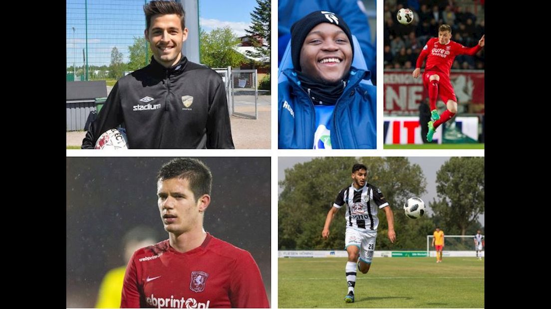 Lum Rexhepi, Hervin Ongenda, Enis Bunjaki, Oskar Zawada en Tarik Kada