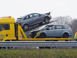Gewonde door ongeluk op A28 bij Tynaarlo