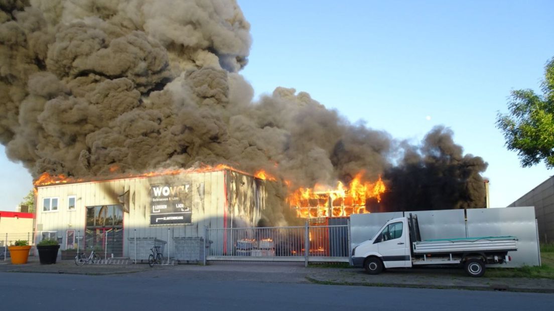 Zo sloeg de brand op zaterdag 11 juni om zich heen